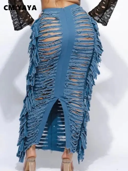 Hollow Out Pencil Skirt