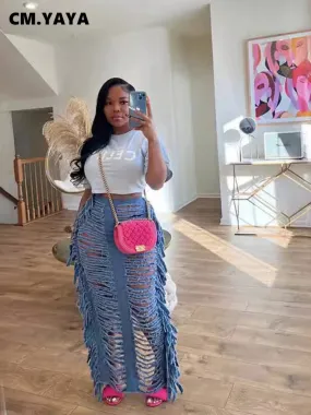 Hollow Out Pencil Skirt