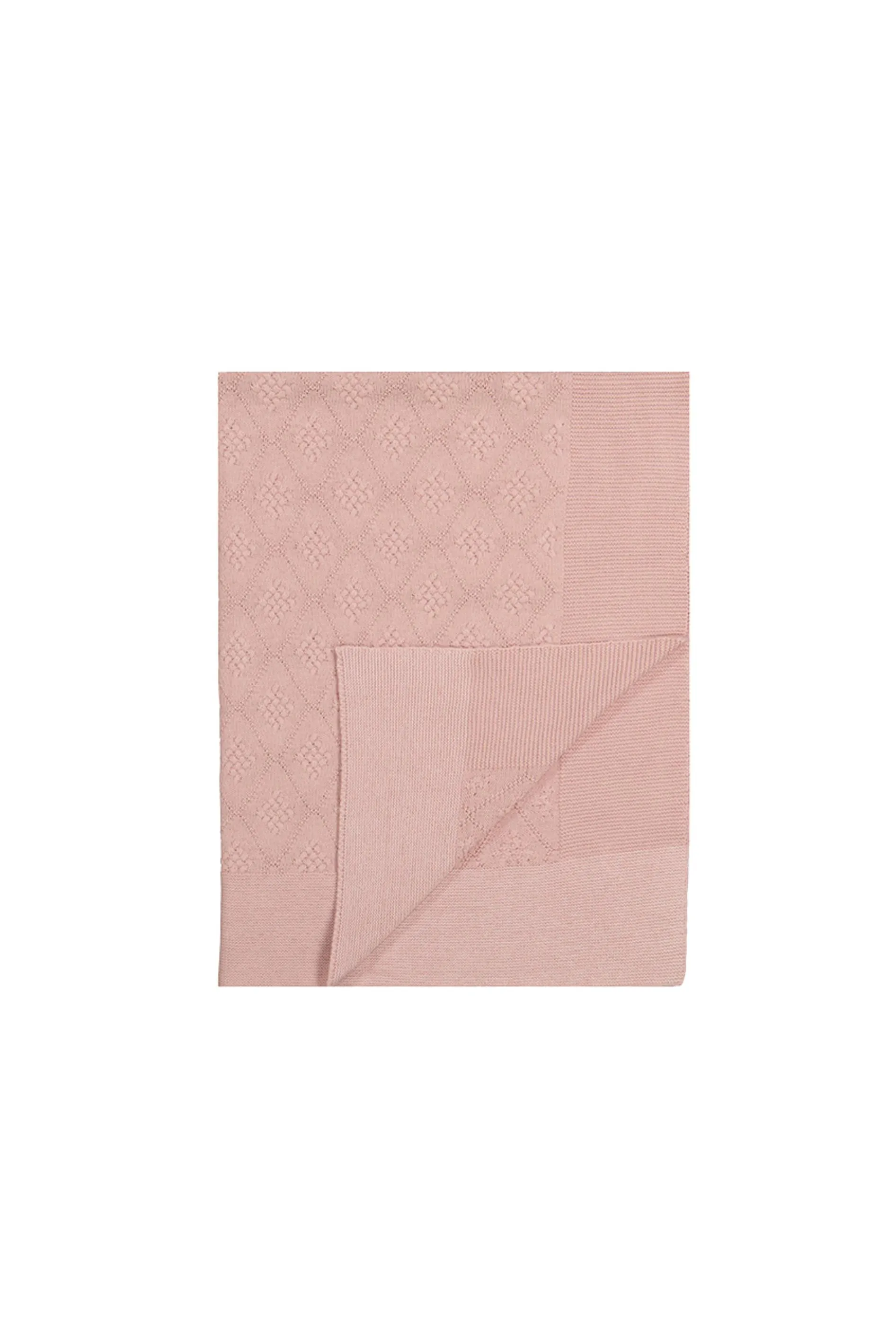 Sugar Pink Cotton Shawl